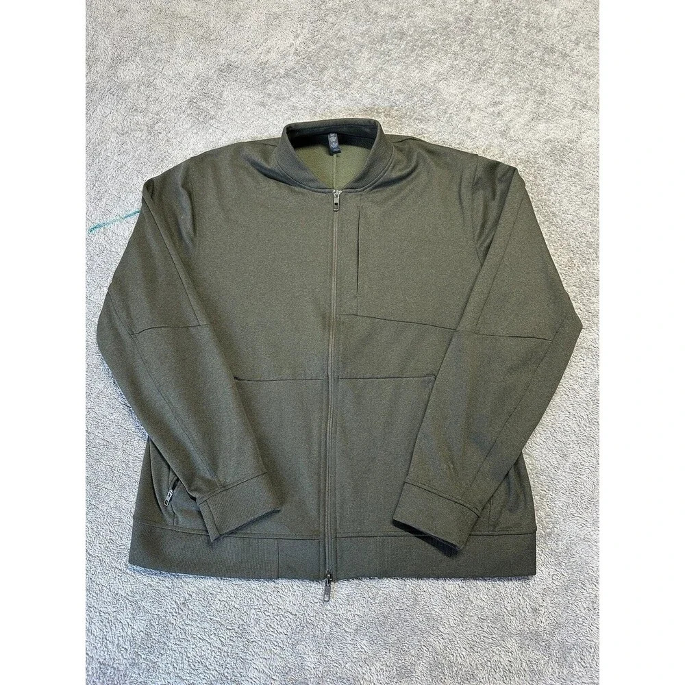 lululemon athletica Men's Olive Green Performance Jacket